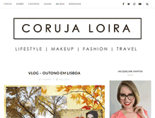 Tablet Screenshot of corujaloira.com